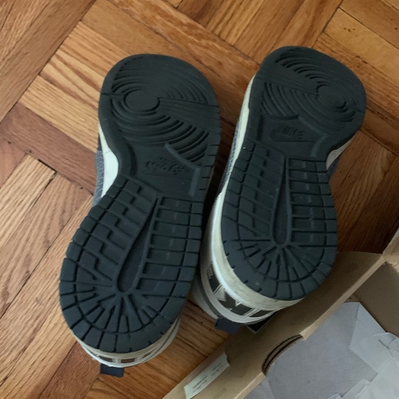 Big Nike air dunk white grey men’s size 12 silver - Picture 4 of 5